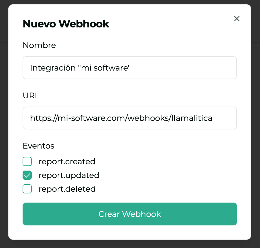 Webhooks Management